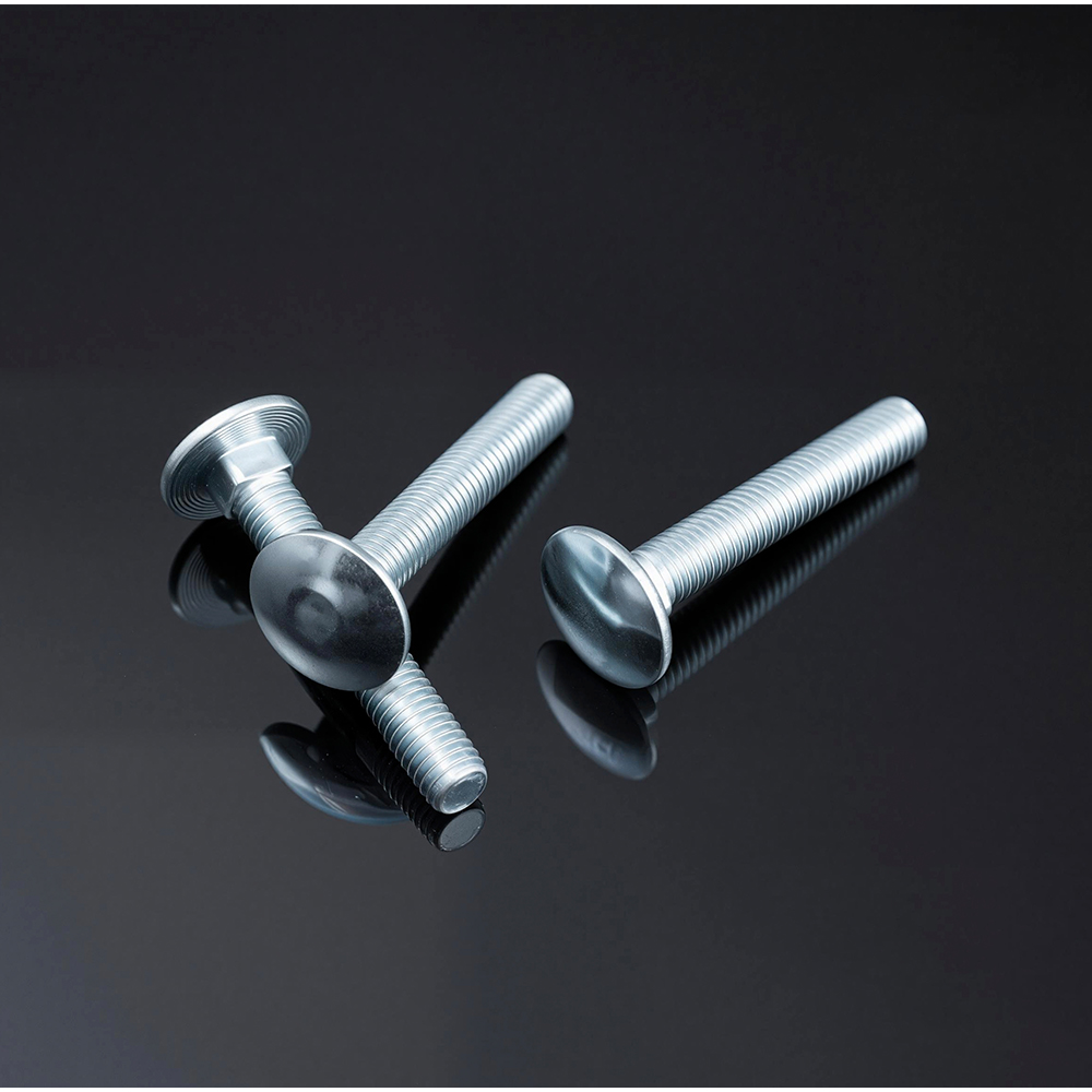 Large Flat Round Head Square Neck Carriage Bolt