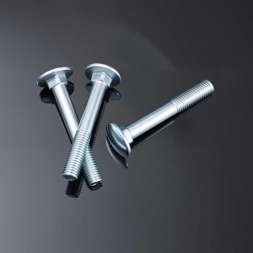 Large Flat Round Head Square Neck Carriage Bolt