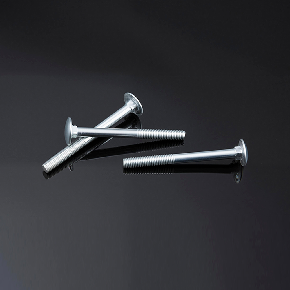 Large Flat Round Head Square Neck Carriage Bolt